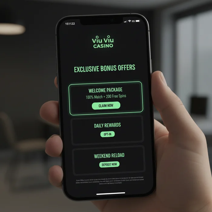 Viu Viu bonuspagina — welkomstpakket, inzetvereisten en promotiecode-invoer